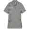 PUMA teamFINAL Casuals Poloshirt Damen 33 - medium gray heather/puma silver XL