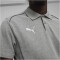 PUMA teamFINAL Casuals Poloshirt Herren 33 - medium gray heather/puma silver M
