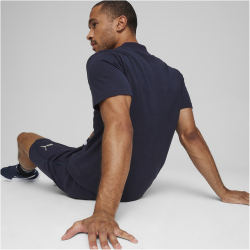 PUMA teamFINAL Casuals Poloshirt Herren 06 - PUMA navy/PUMA silver S