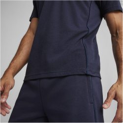 PUMA teamFINAL Casuals Poloshirt Herren 06 - PUMA navy/PUMA silver M