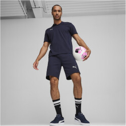 PUMA teamFINAL Casuals Poloshirt Herren 06 - PUMA navy/PUMA silver XL