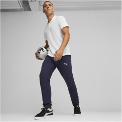 PUMA teamFINAL Casuals Poloshirt Herren 04 - PUMA white/PUMA silver L