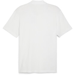 PUMA teamFINAL Casuals Poloshirt Herren 04 - PUMA white/PUMA silver 3XL