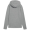 PUMA teamFINAL Casuals Kapuzenjacke Damen 33 - medium gray heather/puma silver XL