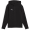 PUMA teamFINAL Casuals Kapuzenjacke Kinder 03 - PUMA black/PUMA silver 116