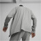 PUMA teamFINAL Casuals Kapuzenjacke Herren 33 - medium gray heather/puma silver XL