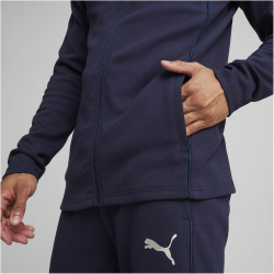 PUMA teamFINAL Casuals Kapuzenjacke Herren 06 - PUMA navy/PUMA silver L