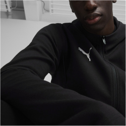 PUMA teamFINAL Casuals Kapuzenjacke Herren 03 - PUMA black/PUMA silver L