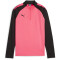 PUMA teamLIGA 1/4-Zip Top Kinder 57 - sunset glow/puma black 116