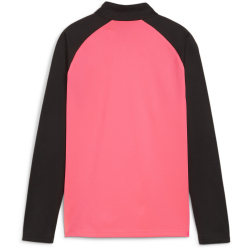 PUMA teamLIGA 1/4-Zip Top Kinder 57 - sunset glow/puma...