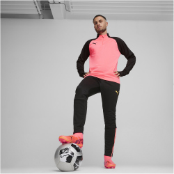 PUMA teamLIGA 1/4-Zip Top 57 - sunset glow/puma black S