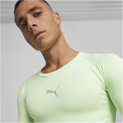 PUMA LIGA Baselayer langarm Funktionsshirt Herren 75 - fresh mint L