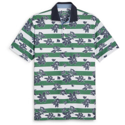 PUMA Pique Garden Poloshirt Herren 02 - vine/deep navy L