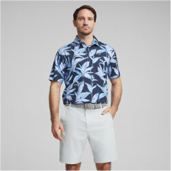 PUMA x PTC Floral Poloshirt Herren 01 - deep navy/regal...
