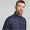 PUMA Cloudspun Camo 1/4-Zip Golf-Sweatshirt Herren 02 - deep navy L