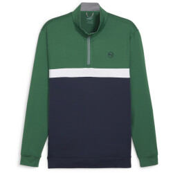 PUMA Pure Colorblock 1/4-Zip Golf-Sweatshirt Herren 04 -...