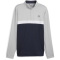 PUMA Pure Colorblock 1/4-Zip Golf-Sweatshirt Herren 01 - ash gray/deep navy M