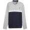 PUMA Pure Colorblock 1/4-Zip Golf-Sweatshirt Herren 01 - ash gray/deep navy 3XL