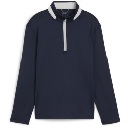PUMA Lightweight 1/4-Zip Golf-Sweatshirt Jungen 03 - deep...