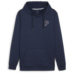 PUMA Cloudspun Patch Hoodie Herren 02 - deep navy heather S