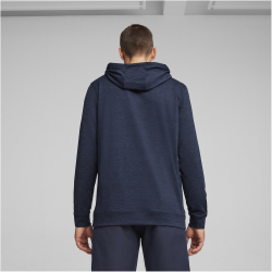 PUMA Cloudspun Patch Hoodie Herren 02 - deep navy heather S