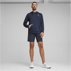 PUMA Cloudspun Patch Hoodie Herren 02 - deep navy heather L