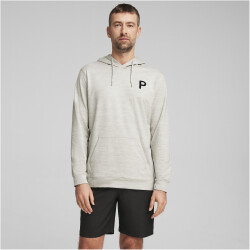 PUMA Cloudspun Patch Hoodie Herren 01 - ash gray heather L