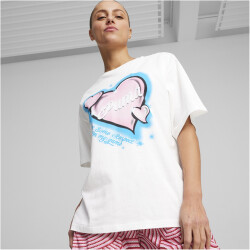 PUMA Game Love T-Shirt Damen 01 - PUMA white M