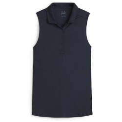 PUMA Pure ärmelloses Poloshirt Damen 03 - deep navy L