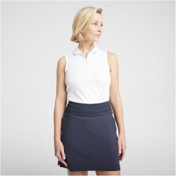 PUMA Pure ärmelloses Poloshirt Damen 01 - white glow S