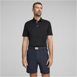 PUMA Pure Solid Poloshirt Herren 01 - PUMA black S