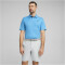 PUMA Pure Solid Poloshirt Herren 06 - aqua blue M