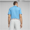 PUMA Pure Solid Poloshirt Herren 06 - aqua blue M