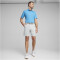 PUMA Pure Solid Poloshirt Herren 06 - aqua blue M