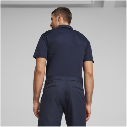 PUMA Pure Solid Poloshirt Herren 03 - deep navy M