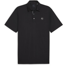 PUMA Pure Solid Poloshirt Herren 01 - PUMA black S