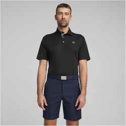 PUMA Pure Solid Poloshirt Herren 01 - PUMA black S