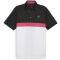 PUMA Pure Colorblock Poloshirt Herren 06 - white glow/puma black S
