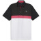 PUMA Pure Colorblock Poloshirt Herren 06 - white glow/puma black M