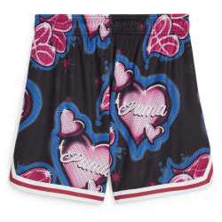 PUMA Game Love Basketballshorts Damen 01 - PUMA black/aop XS