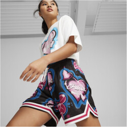 PUMA Game Love Basketballshorts Damen 01 - PUMA black/aop S