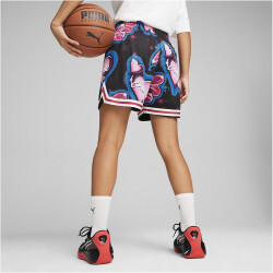 PUMA Game Love Basketballshorts Damen 01 - PUMA black/aop S
