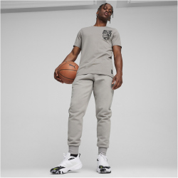 PUMA The Hooper Baketball T-Shirt 2 Herren 02 - stormy slate S