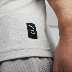 PUMA TSA Basketball T-Shirt 1 Herren 01 - light gray heather S