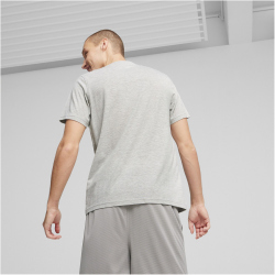 PUMA TSA Basketball T-Shirt 1 Herren 01 - light gray heather S
