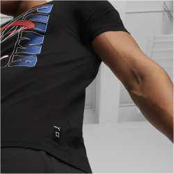 PUMA Swished Basketball T-Shirt Herren 01 - PUMA black S