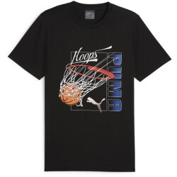PUMA Swished Basketball T-Shirt Herren 01 - PUMA black M