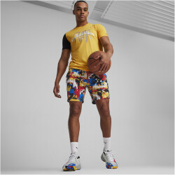 PUMA Winners Circle Basketballshorts Herren 01 - PUMA black/aop S