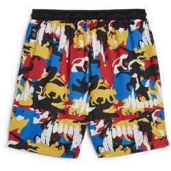 PUMA Winners Circle Basketballshorts Herren 01 - PUMA black/aop S