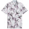 PUMA Mattr Birds of Paradise Poloshirt Herren 02 - white glow/pink icing S